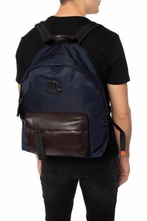 Backpack with a leather pocket, zdjęcie 2 Backpack with a leather pocket od Moncler